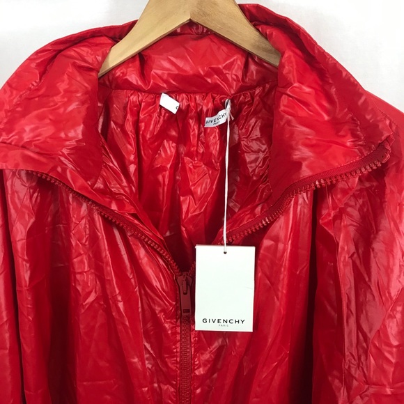 Givenchy Shiny Logo Nylon Windbreaker - Picture 12 of 16